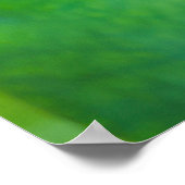 ホットピンク蓮の花 ポスター (角)