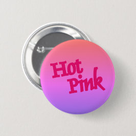 ホットピンク逆丸ボタン 缶バッジ