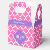 ホットピンク2 Whtモロッコ#5アメジスト3 Init Monogram フェイバーボックス (オープン)