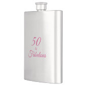 ホットピンク50は素晴らしい フラスク (左)