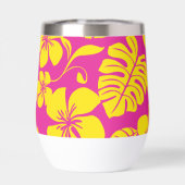 ホットピンク/イエローのピンクビキニ模様 (背面)