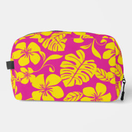 ホットピンク/イエローのピンクビキニ模様 ドップキット