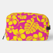 ホットピンク/イエローのピンクビキニ模様 ドップキット (裏面)