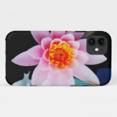 ホットピンク&オレンジの蓮の水百合花 Case-Mate iPhoneケース (裏面(横))