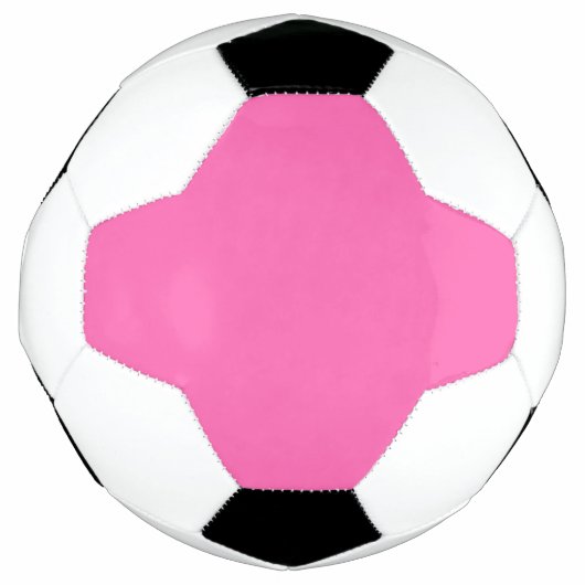 ホットピンク サッカーボール (正面)