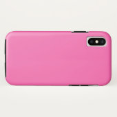 ホットピンク タフ iPhone XS ケース Case-Mate iPhoneケース (裏面(横))