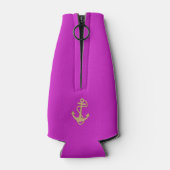 ホットピンク ネイビー ボトルクーラー (裏面)