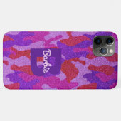 ホットピンク&パープルグリッター迷彩カムアウトドアジー Case-Mate iPhoneケース (裏面(横))