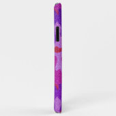 ホットピンク&パープルグリッター迷彩カムアウトドアジー Case-Mate iPhoneケース (裏面/右)