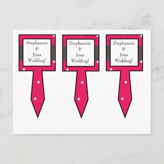 ホットピンク/ブラックキリンの愛を選ぶカップケーキ3 ポストカード (正面)