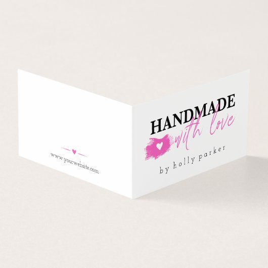 ホットピンク&ブラック – 愛で手作り (外部)