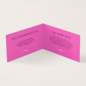 ホットピンク&ブラック – 愛で手作り (内部)