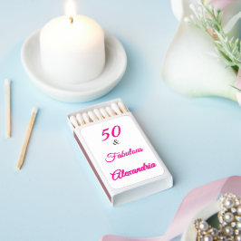 ホットピンク ブラック 50歳の誕生日おめでとう 50歳の誕生日