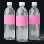 ホットピンク ペットボトルラベル<br><div class="desc">伝統的に、ピンクは感性、女性性、甘さ、ロマンスという概念を連想させる。しかし、ホットピンクはパンクコミュニティ全体で広く使用され、現在はより攻撃的で反抗的な気持ちに取り付けられており、ピンクとは異なり、生活には青と紫が必要であ来る。</div>