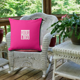 ホットピンク – ロゴの追加 アウトドアクッション