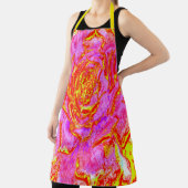 ホットピンク、赤と黄色の多肉性のセダムロゼット エプロン (インサイチュ)