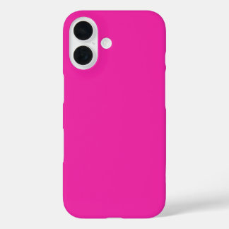 ホットピンク iPhone 16ケース