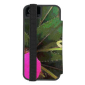 ホットピンク INCIPIO iPhoneウォレットケース (フォリオ裏面)