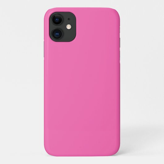 ホットピンク iPhone 11 ケース Case-Mate iPhoneケース (裏面)