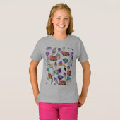 ホットピンク Tシャツ (正面フル)