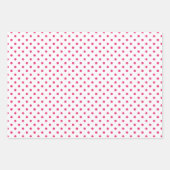 ホットピ渦巻形のンクSweet sixteenパターン ラッピングペーパーシート (正面2)