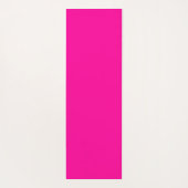 ホットピ無地のンク ヨガマット (裏面)