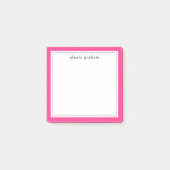 ホットピ縁どンクの追加名パーソナライズされた ポストイット (正面)