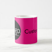 ホットピ鮮やかッはっきりしたクロゴアイコンテンプレート事業 コーヒーマグカップ (中央)