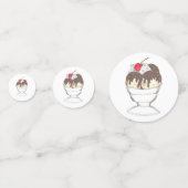 ホットファッジアイスクリームサンデザートスクープ店 コンフェッティ (正面)