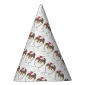 ホットファッジアイスクリームサンデザートスクープ店 パーティーハット (右)