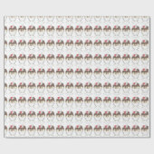 ホットファッジアイスクリームサンデザートスクープ店 ラッピングペーパー (フラット)