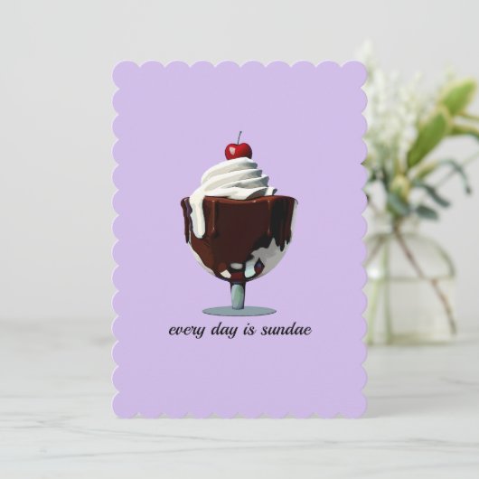 ホットファッジサンデー、アイスクリーム愛好家、ホイップクリーム (スタンド正面)