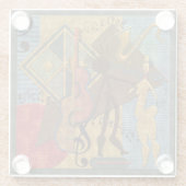 ホットファンキージャズ ガラスコースター (裏面)