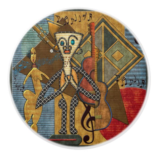 ホットファンキージャズ セラミックノブ (正面)