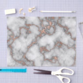 ホットフォイルバラ金ゴールド大理石デザイン 薄葉紙 (クラフト)