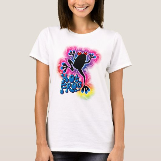 ホットフロッグサーフサイケデリックベストシャツ Tシャツ (正面)