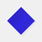 ホットブルーの小さなモザイクタイル スタンダードカクテルナプキン (角)