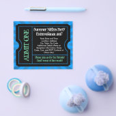 ホットブルーチケットチラシカスタム印刷 チラシ (シングル)