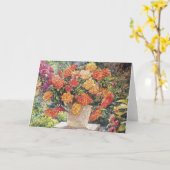 ホットベゴニアグリーティングカード カード (黄色い花)