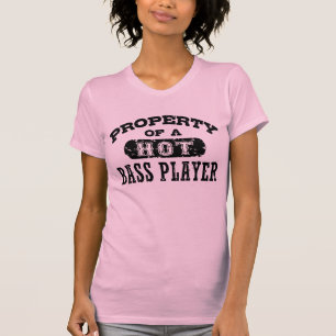 ホットベースプレーヤーのプロパティ Tシャツ
