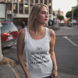 ホットペッおもしろいパーパッチことわざ タンクトップ