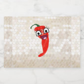 ホットペッおもしろいパー リキュールボトルラベル (シングルラベル)