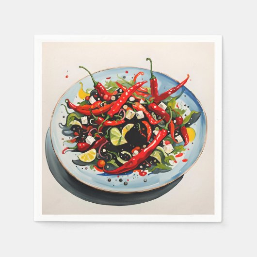 ホットペッパーサラダ スタンダードカクテルナプキン (正面)