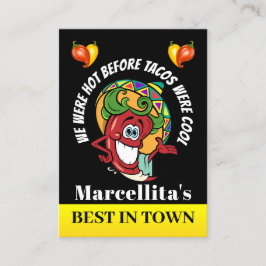 ホットペッパーメキシカンレストランユーモア 名刺