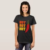 ホットペッパー赤ハラペーノスパイシー Tシャツ (正面フル)