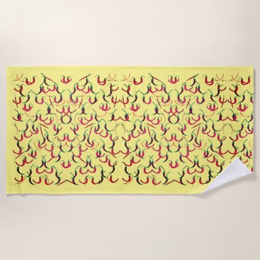 ホットペッパー ビーチタオル (正面)