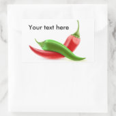 ホットペッパー 長方形シール (バッグ)