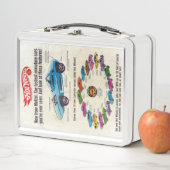 ホットホイールの弁当箱 メタルランチボックス (インサイチュ)