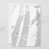 ホットホイールパーティの招待状ボーイブームクラッシュ 招待状 (裏面)