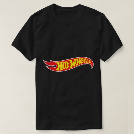 ホットホイールホットホイールロゴ Tシャツ (デザイン正面)